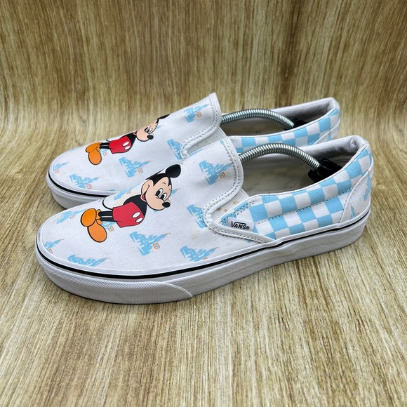 Vans x Disney Slip On Womens 9.5 Mickey Mouse Walt Disney World 50th Anniversary - Picture 3 of 10